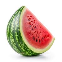 frisch Wassermelone isoliert. Illustration ai generativ foto