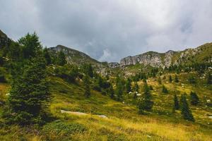 schöner alpiner weg am lagorai foto