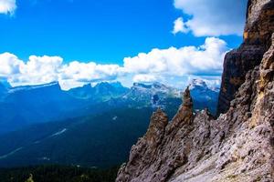 Gipfel der Dolomiten der Cortina d'ampezzo in Belluno, Venetien, Italien