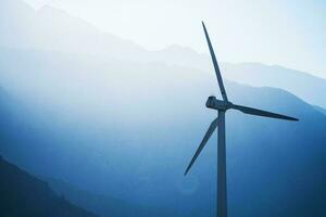 Wind Turbine Leistung Konzept foto