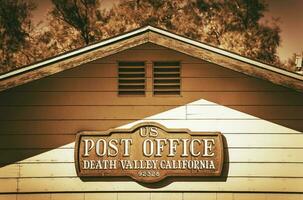 Post Büro im Tod Senke foto