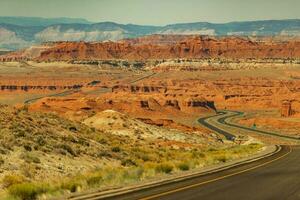 Utah zwischenstaatlich Autobahn i-70 foto