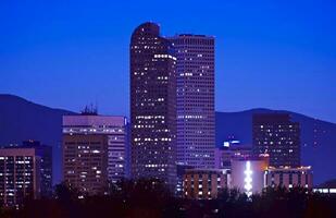 Innenstadt Denver Aussicht foto