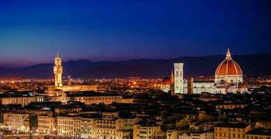 Toskana Florenz Panorama foto