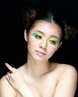 asiatisch Frau Mode bilden foto