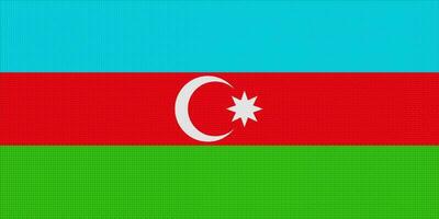 Flagge von das Republik von Aserbaidschan auf ein texturiert Hintergrund. Konzept Collage. foto