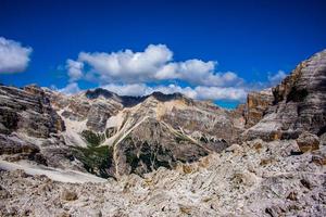 Gipfel der Cortina d'ampezzo Dolomiten foto