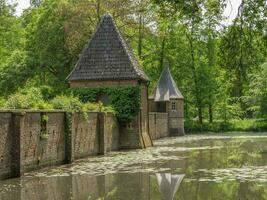 das Schloss von Wellbergen im Westfalen foto