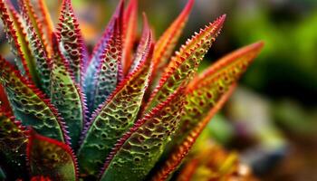 beschwingt Gelb Blume Kopf Spikes im Natur generiert durch ai foto