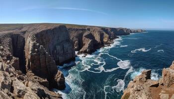 majestätisch Küste Schönheit im Natur zwölf Apostel Meer Felsen generiert durch ai foto
