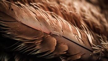 beschwingt Farben von Tier Flügel erstellen abstrakt Muster im Natur generiert durch ai foto