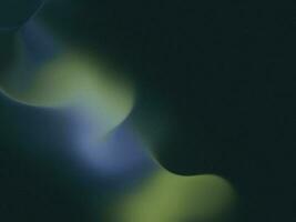 abstrakt Gradient Blau, Gelb, Grün, dunkel Grün holografisch, Blury und Lärm Hintergrund Hintergrund foto