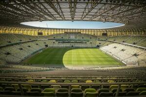 Stadion breit Aussicht foto