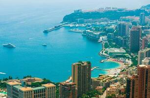 Stadt von monte carlo Monaco foto
