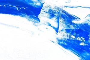 Pinselstrich Textur Hintergrund des blauen Aquarells foto