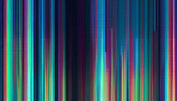 pixelig multi farbig Hintergrund schafft futuristisch Techno Stimmung ,generativ ai foto