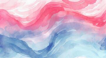 abstrakt Hintergrund von beschwingt multi farbig Wasser Wellen ,generativ ai foto