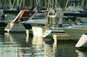 Boot Yachthafen Aussicht foto