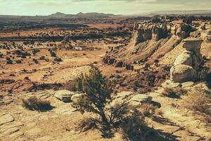 roh Utah felsig Landschaft foto