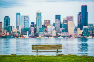 Seattle Aussicht Bank foto