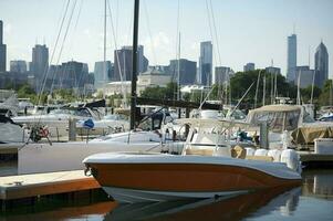 Boote im Hafen foto