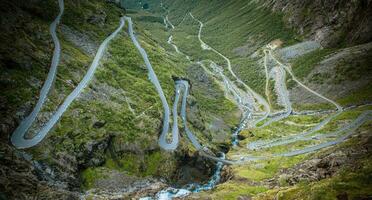 berühmt trollstigen Route foto