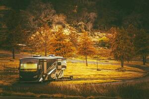 Triebwagen Camping Zeit foto