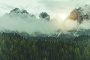 Dolomiten Berg Landschaft foto