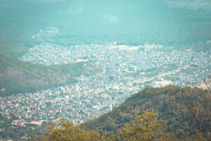 Stadtbild Palpa Nepal foto