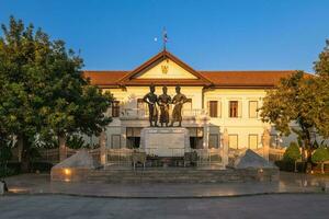 drei Könige Monument und Kunst kulturell Center im Chiang Mai, Thailand. foto