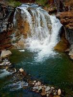 Sommer Wasserfall McKay fällt auf Paulina Creek am McKay Crossing Campground in der Nähe von La Pine oder foto