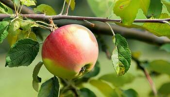 Apfel Früchte rot foto