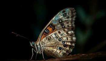 Schmetterling Flügel, fragil Schönheit im Natur generiert durch ai foto