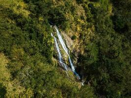 Wasserfall im Costa rica. la Glück Wasserfall. Landschaft Foto. foto