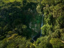 Wasserfall im Costa rica. la Glück Wasserfall. Landschaft Foto. foto