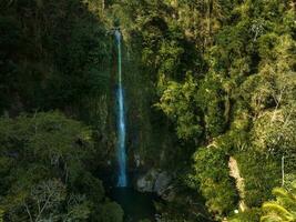 Wasserfall im Costa rica. la Glück Wasserfall. Landschaft Foto. foto