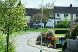 die meisten schön Bild von Luton Stadt von England Vereinigtes Königreich. das Straßen und Haus ist suchen großartig im Sonnenschein. Bild war gefangen auf April 25., 2023 foto