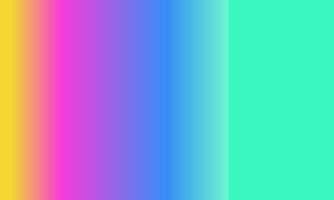 Design einfach Cyan, Blau, Gelb und Rosa Gradient Farbe Illustration Hintergrund foto