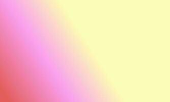 Design einfach Pastell- Gelb Rot und Rosa Gradient Farbe Illustration Hintergrund foto