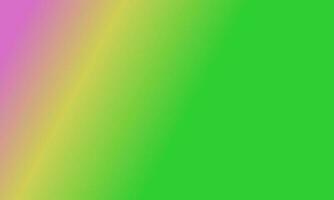 Design einfach Limette grün, lila und Gelb Gradient Farbe Illustration Hintergrund foto