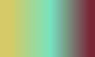 Design einfach Gelb, Cyan und kastanienbraun Gradient Farbe Illustration Hintergrund foto