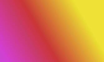 Design einfach gelb, lila und rot Gradient Farbe Illustration Hintergrund foto