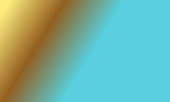 Design einfach Pastell- Gelb / Blau und braun Gradient Farbe Illustration Hintergrund foto