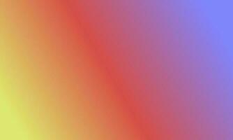 Design einfach Blau Gelb und rot Gradient Farbe Illustration Hintergrund foto