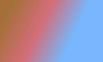 Design einfach blau, braun und rot Gradient Farbe Illustration Hintergrund foto