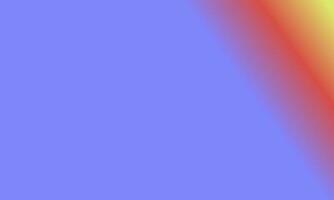 Design einfach Blau Gelb und rot Gradient Farbe Illustration Hintergrund foto