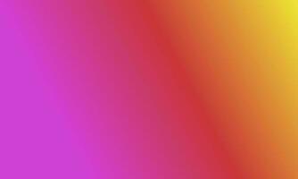 Design einfach gelb, lila und rot Gradient Farbe Illustration Hintergrund foto