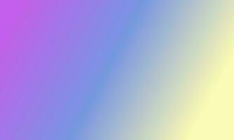 Design einfach Pastell- Gelb / Blau und Rosa Gradient Farbe Illustration Hintergrund foto