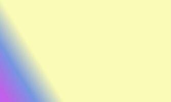 Design einfach Pastell- Gelb / Blau und Rosa Gradient Farbe Illustration Hintergrund foto
