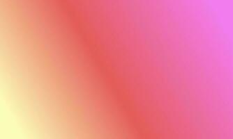 Design einfach Pastell- Gelb Rot und Rosa Gradient Farbe Illustration Hintergrund foto